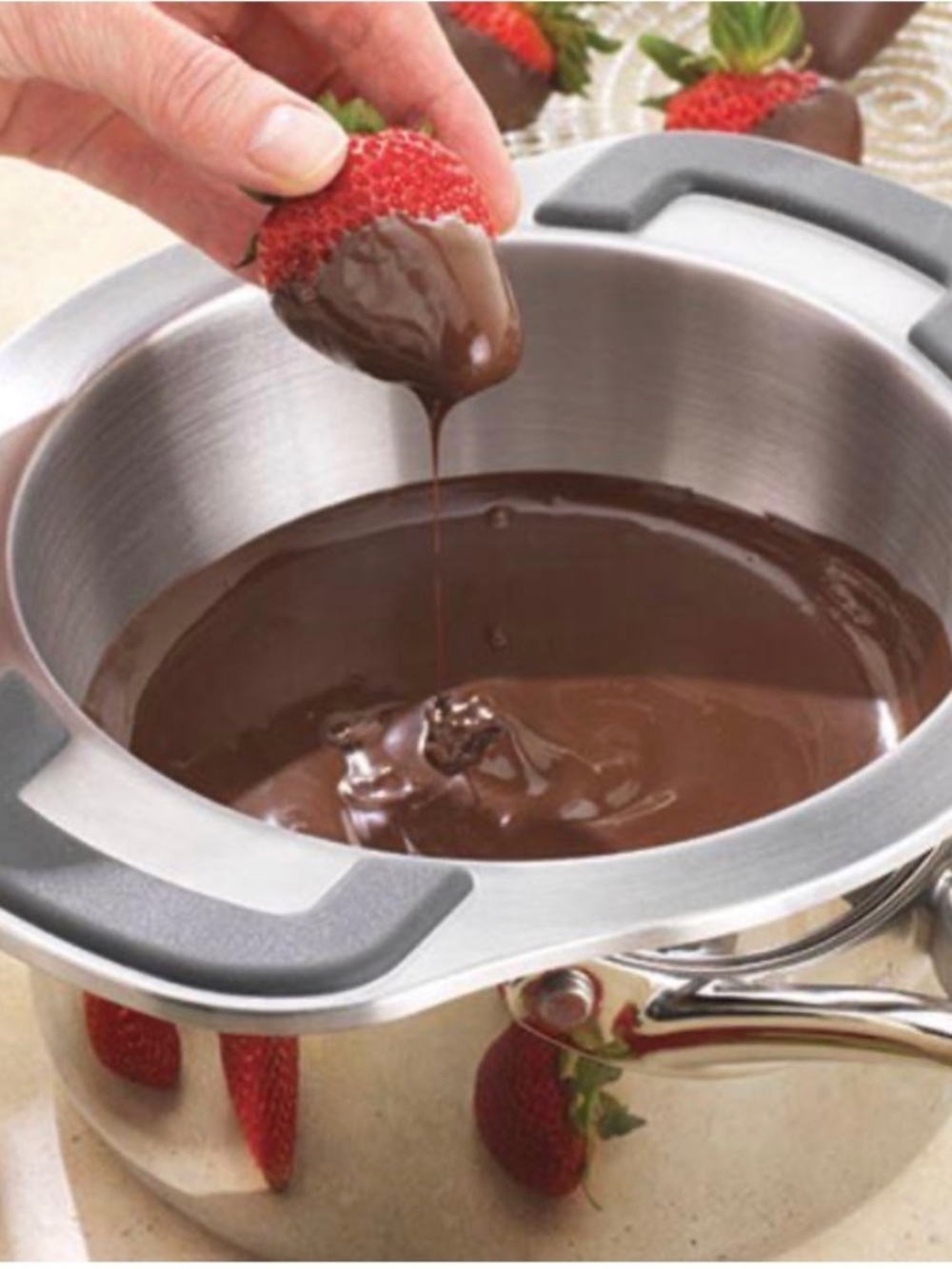 Pampered Chef Double Boiler Pan